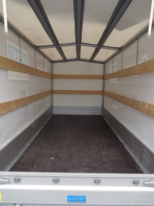 gebremster tandem Hochlader mit Plane 4,05 x 1,80 x 1,80m 2700kg Anhänger – 3