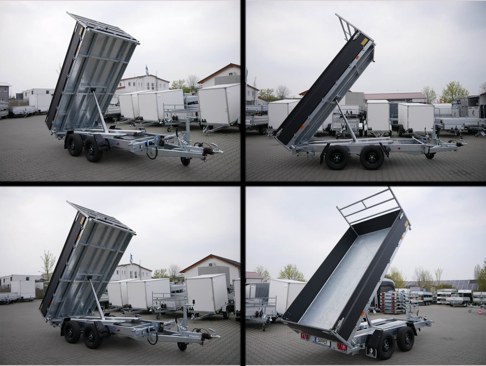 Dreiseitenkipper Baumaschinentransporter 3500kg – 4