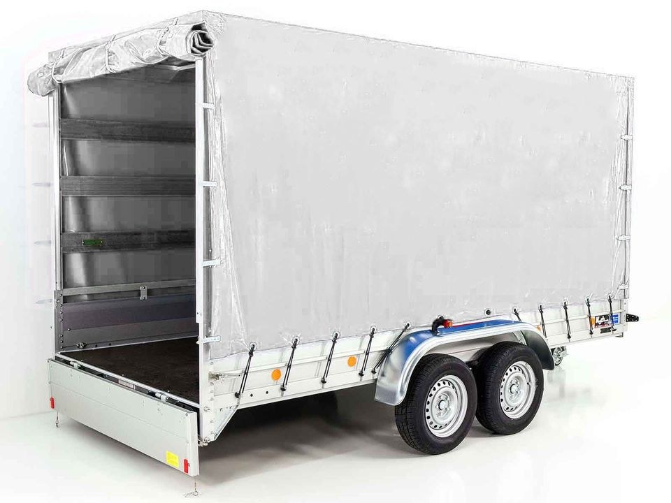 Anhänger Umzug 400x185x200cm Planenanhänger mieten bei Verleih-OH