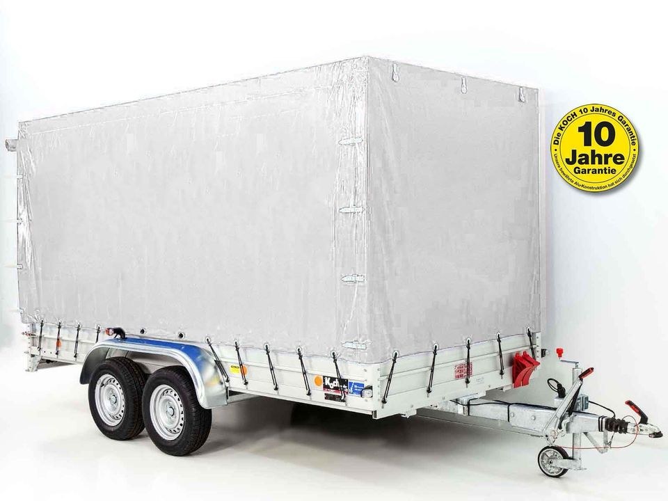 Anhänger Umzug 400x185x200cm Planenanhänger mieten bei Verleih-OH – 4