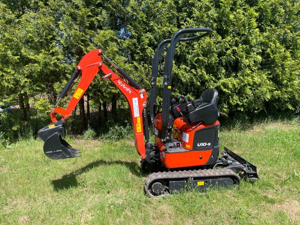Minibagger Bagger Kubota U10 5 mieten bei Baumaschinen-Ziegler – 4