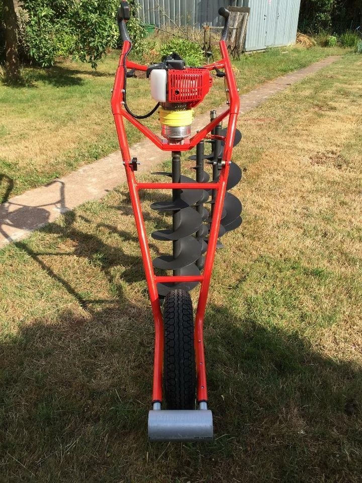 Erdbohrer Erdbohrgerät Pflanzfuchs mieten bei Baumaschinen-Ziegler – 2