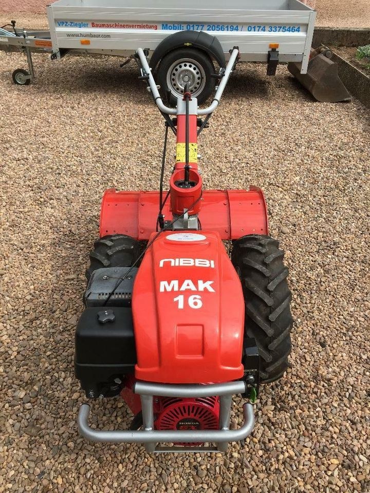 Gartenfräse Bodenfräse Motorhacke mieten bei Baumaschinen-Ziegler – 3