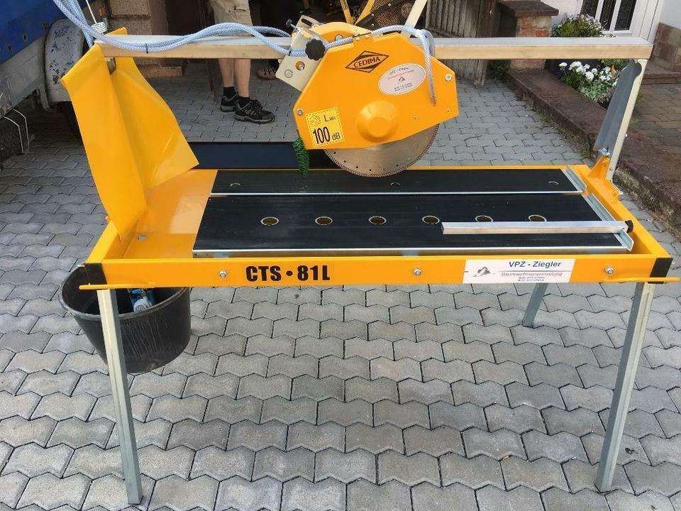 Fliesenschneider Nassschneider mieten bei Baumaschinen-Ziegler