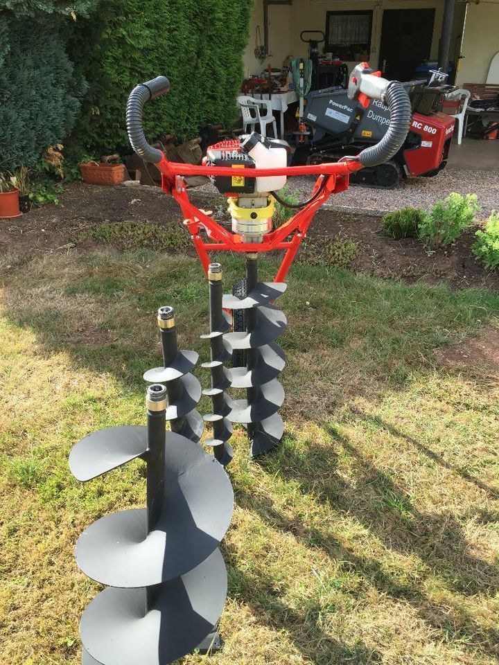 Erdbohrer Erdbohrgerät Pflanzfuchs mieten bei Baumaschinen-Ziegler – 3