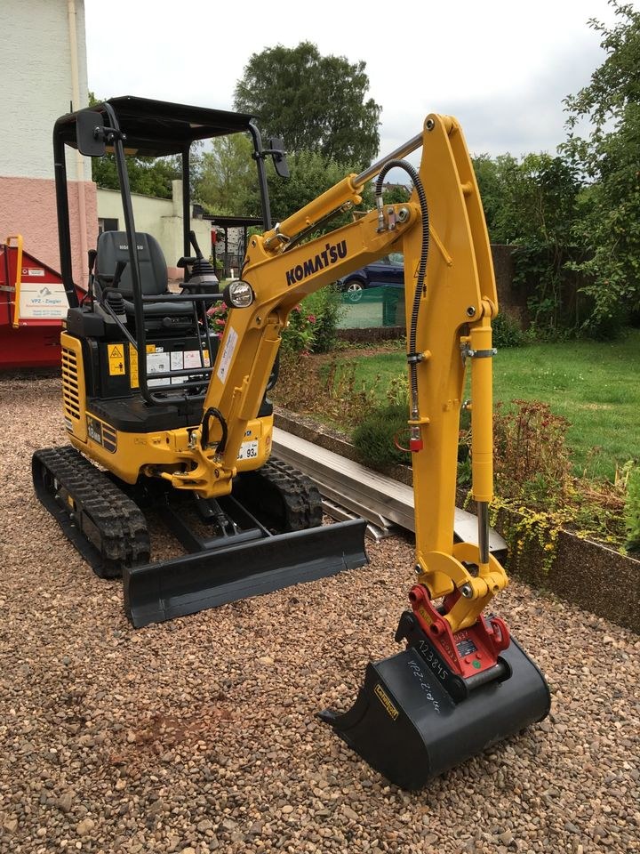 Minibagger Bagger Komatsu PC18 MR 3 mieten bei Baumaschinen-Ziegler – 4