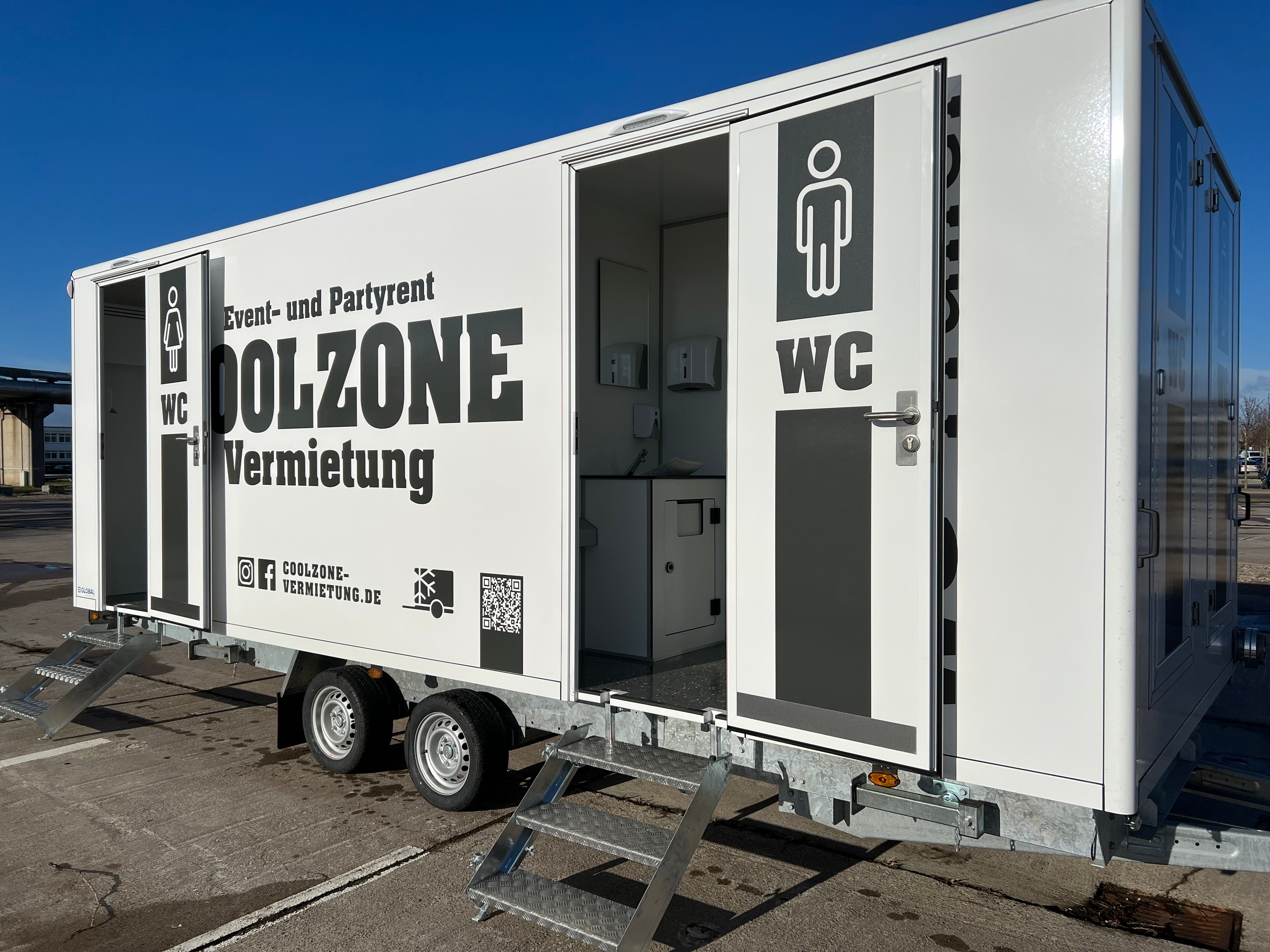 Toilettenwagen, Sanitärcontainer, Toi Toi, Dixi, Miettoilette, WC MIETEN – 2