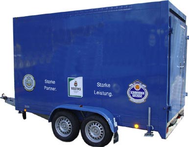 2,7t Tandemachser Kühlanhänger Typ Isopolar Modell HMT 2,6 - 360/180 Zul. Gesamt mieten