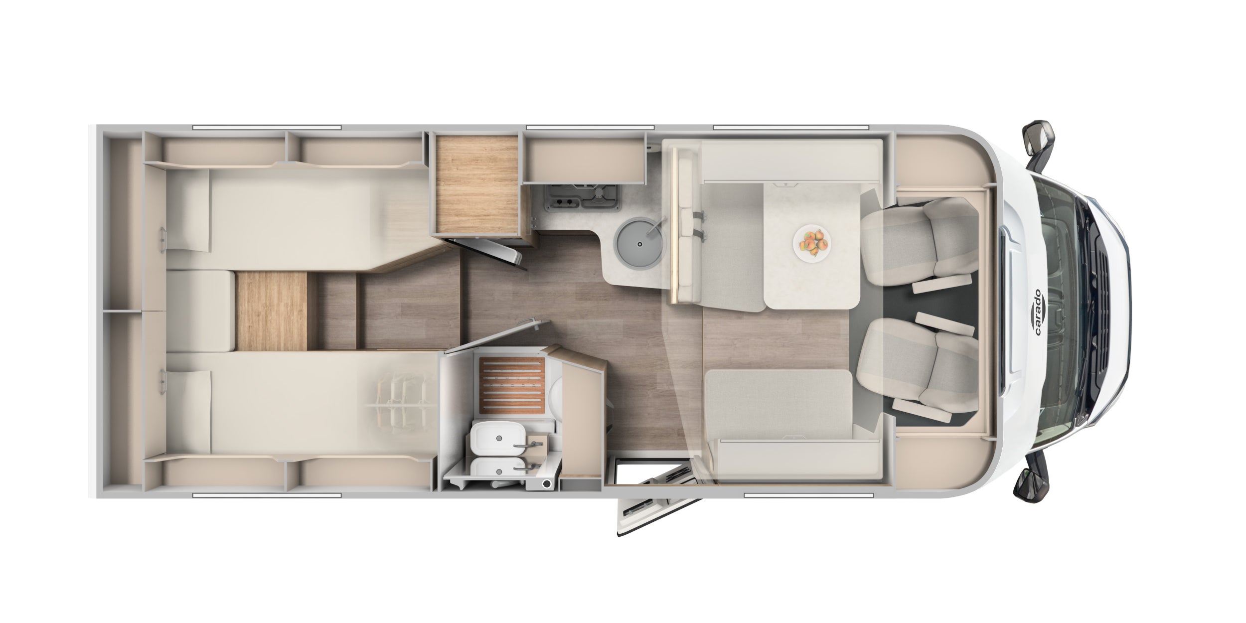 Teilintegriertes Wohnmobil Carado T448 mit 5 Schlafplätzen – 3
