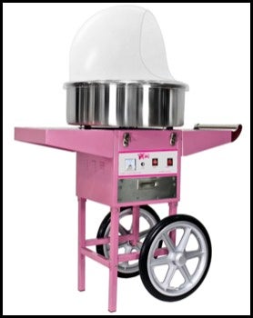 Zuckerwattemaschine, Popcornmaschine, Schokoladenbrunnen, Schokobrunnen, Schokofontäne, Popcornmaschine mit Wagen, Zuckerwattemaschine mit Wagen, Nacho Wärmer, Hot Dog Maschine, Hotdog, Funfood, Popco – 2