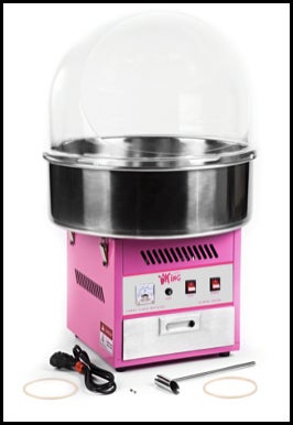 Zuckerwattemaschine, Popcornmaschine, Schokoladenbrunnen, Schokobrunnen, Schokofontäne, Popcornmaschine mit Wagen, Zuckerwattemaschine mit Wagen, Nacho Wärmer, Hot Dog Maschine, Hotdog, Funfood, Popco – 3