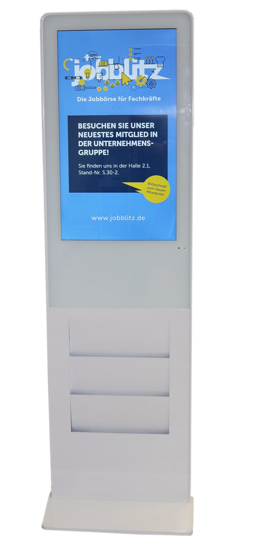 Prospektständer mit digitalem 32 Zoll Display – 2