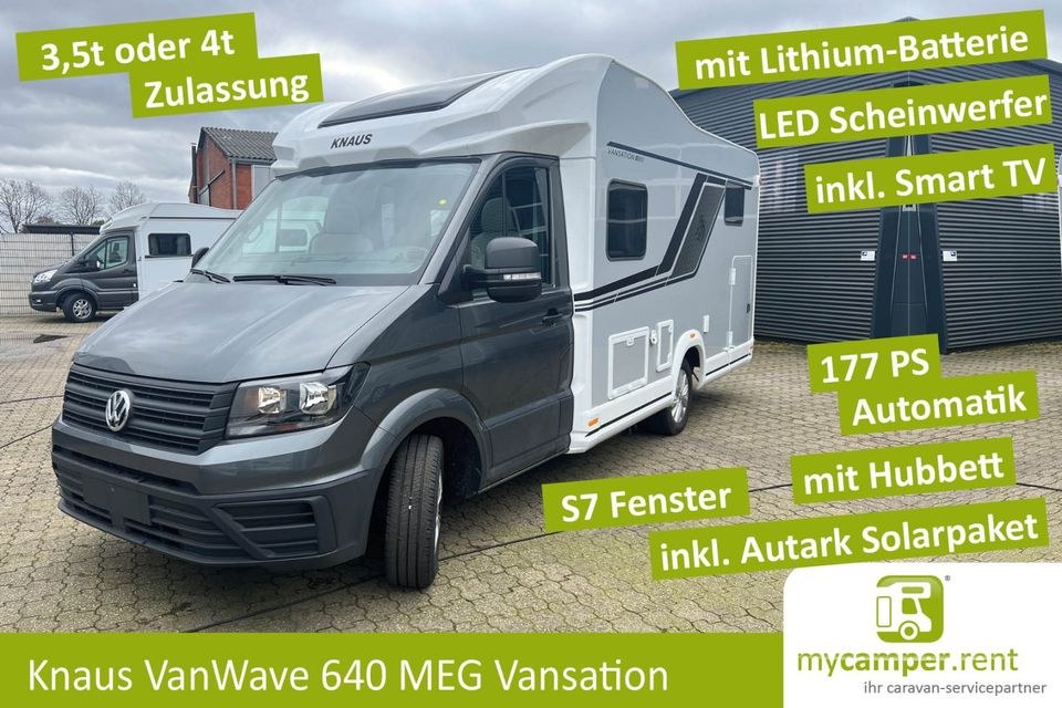 Knaus VanWave 650 MEG Platinum Familien 4 mieten bei mycamper – 2