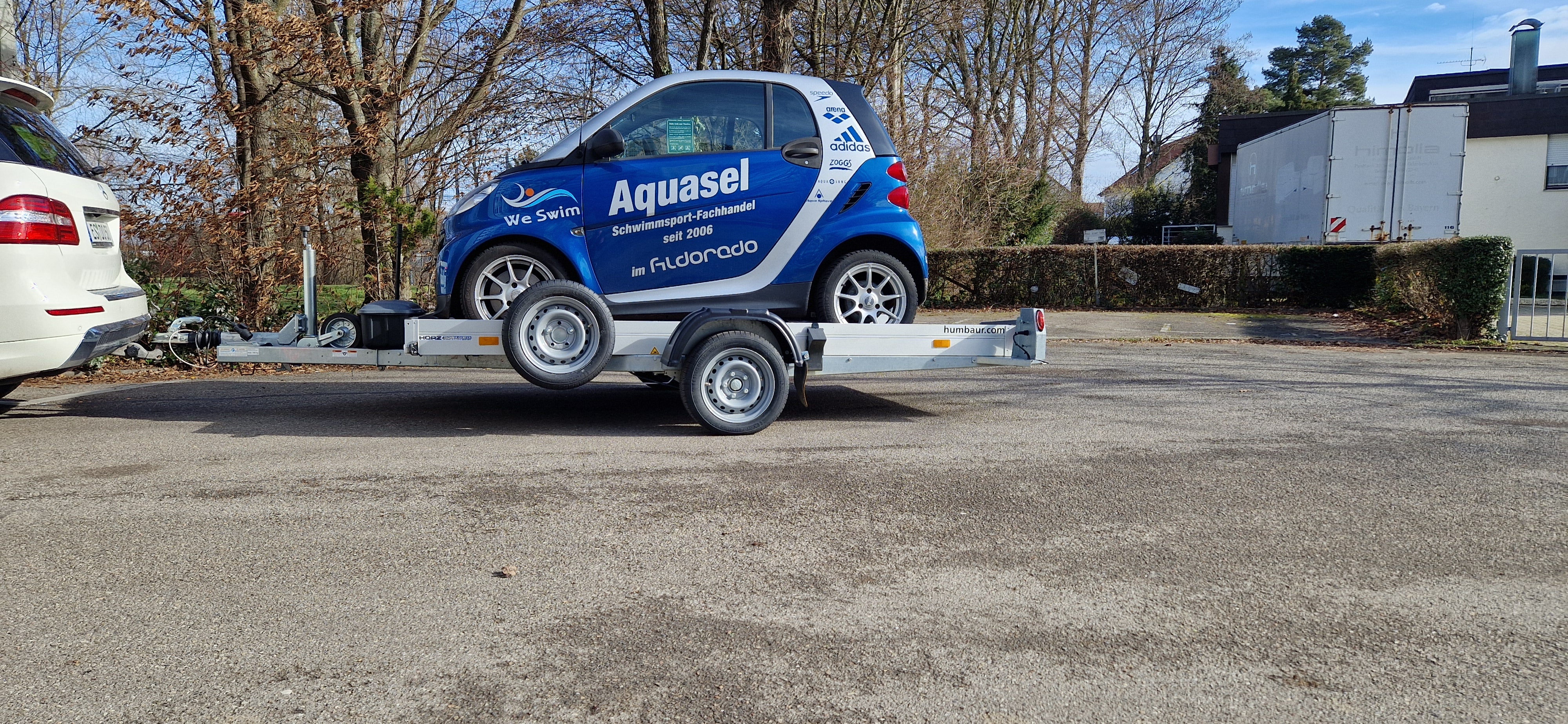 Kleinwagen Multitransport-Transport-Anhänger Absenkbar 1.8t mieten Vermietung – 4