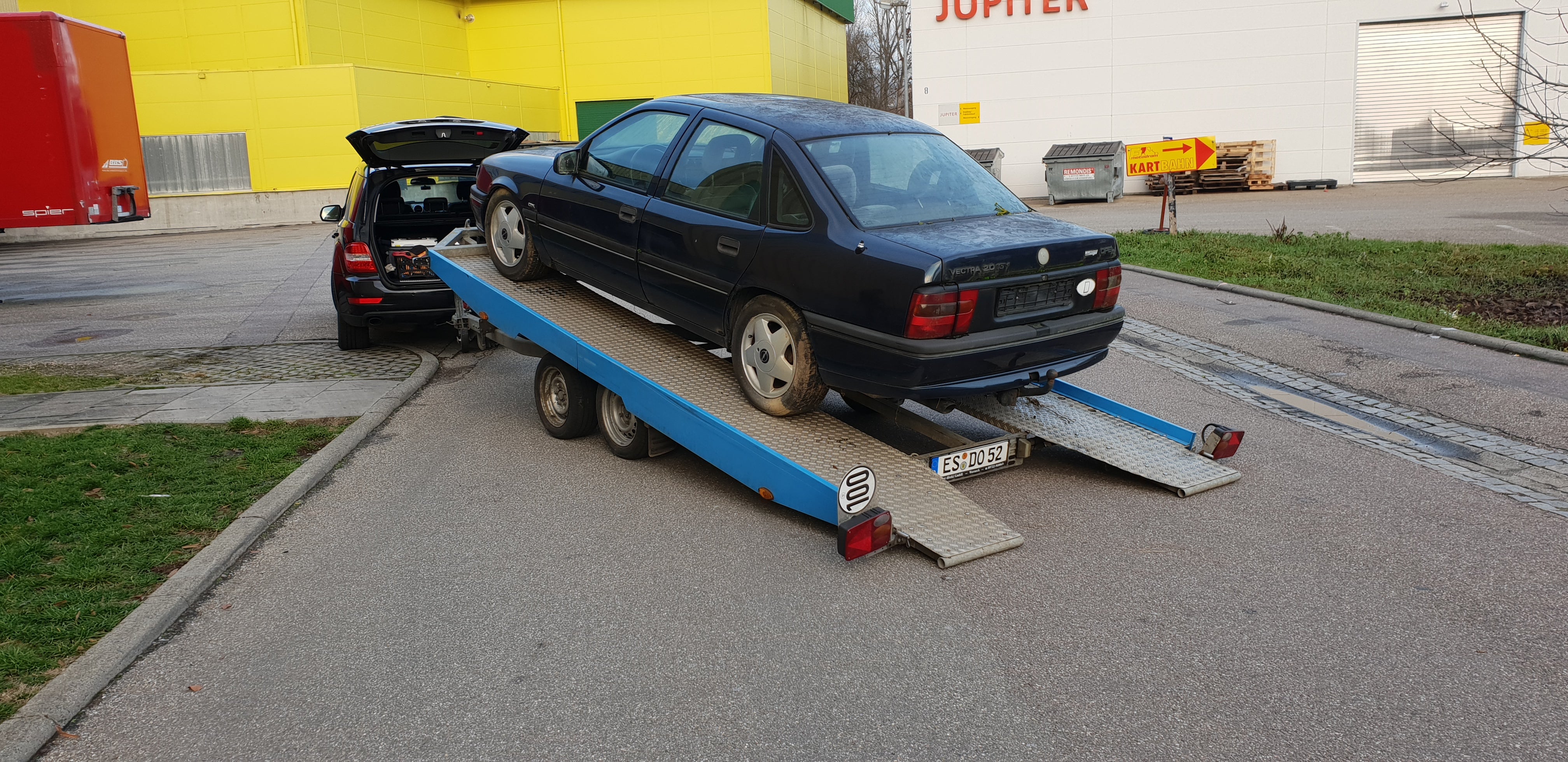 XL Spezial hochwertige Autotransport Anhänger, Autotransporter kippbar mit Seilwinde 3,5t Blitzlader, 100 km/h Zulassung mieten Vermietung – 2