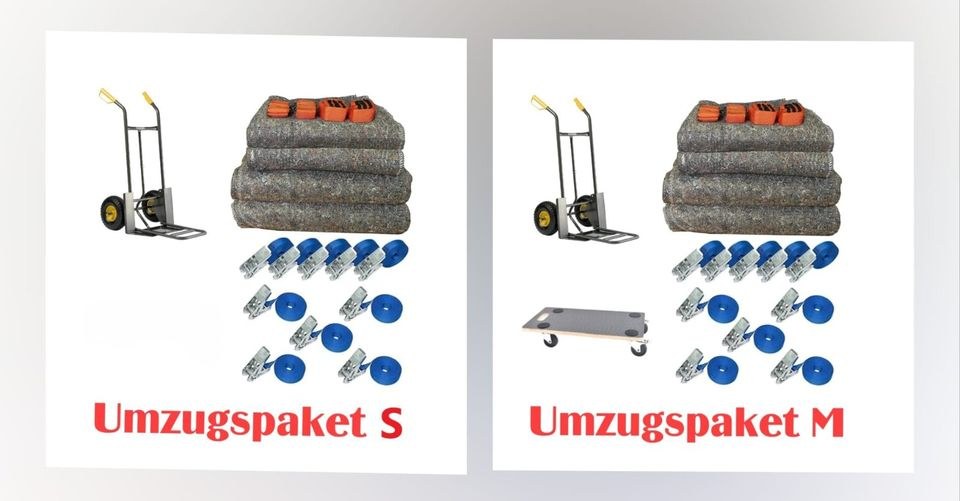 Zum Umzugspaket S M Sackkarre Zurrgurte mieten in Filderstadt