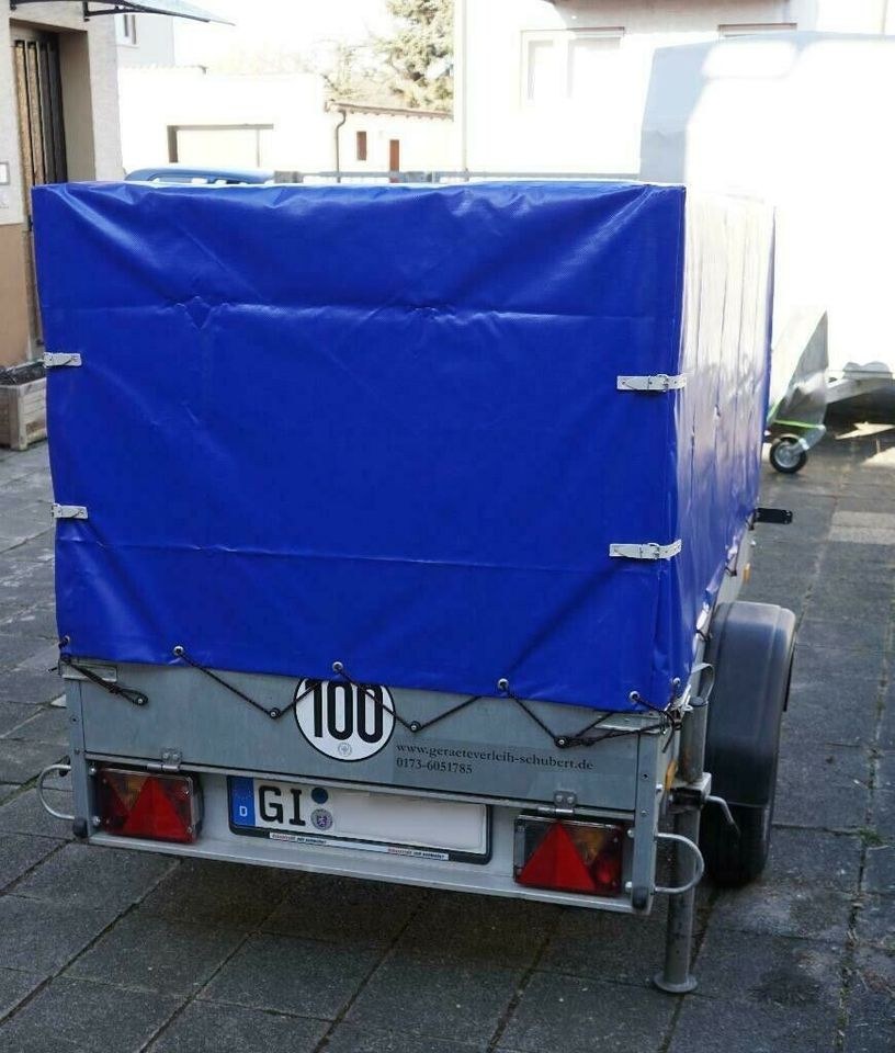 PKW Anhänger Hänger 750kg Umzug Transport mieten in Hungen – 2