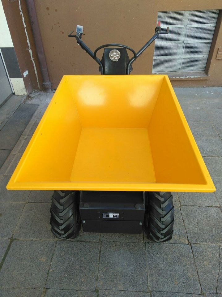 Akku Dumper Muldenkipper Mini Raddumper mieten in Hungen – 3
