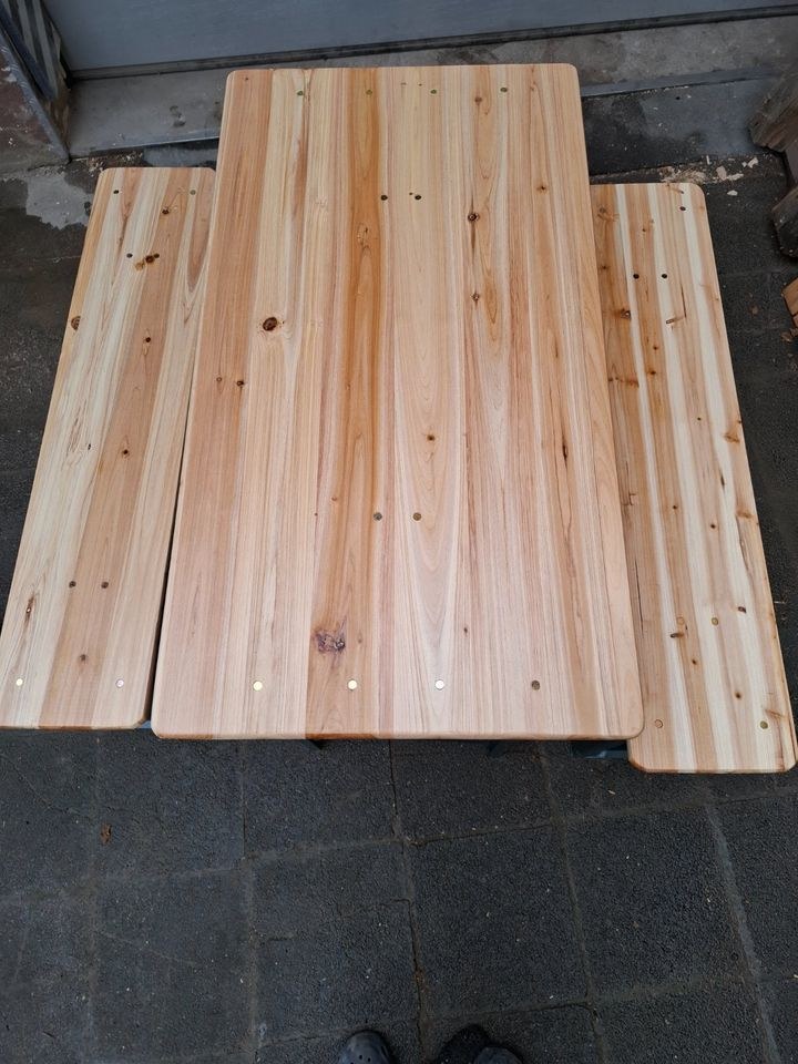 Bierzeltgarnitur Bierbank Biertisch 110 x 60 mieten in Hungen – 3