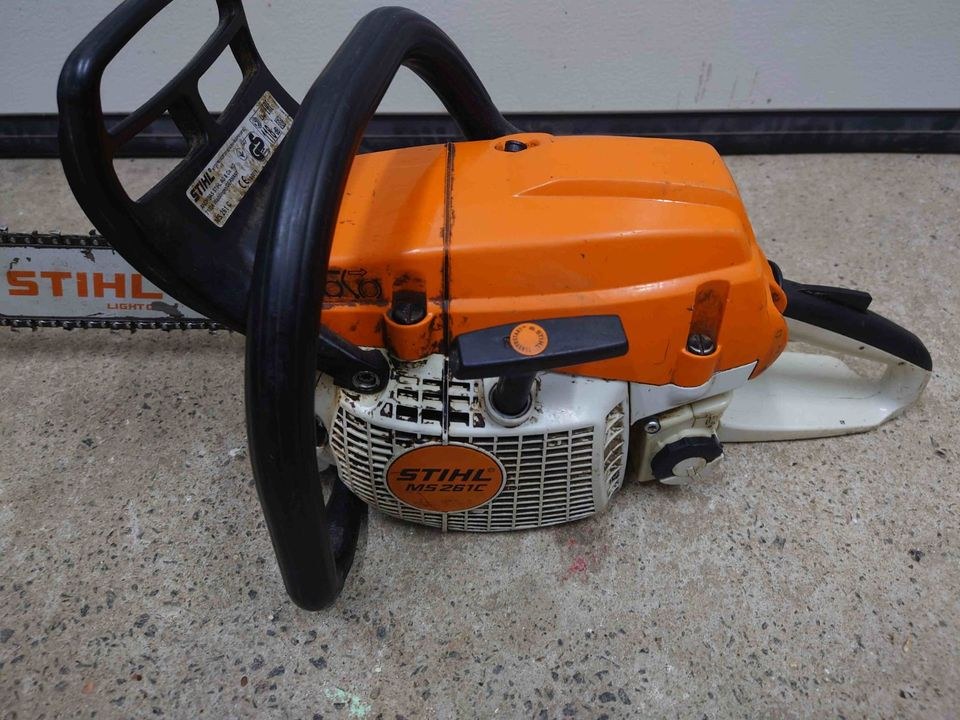 Benzin Stihl Kettensäge 40cm 50cm Brennholz mieten in Hungen – 2