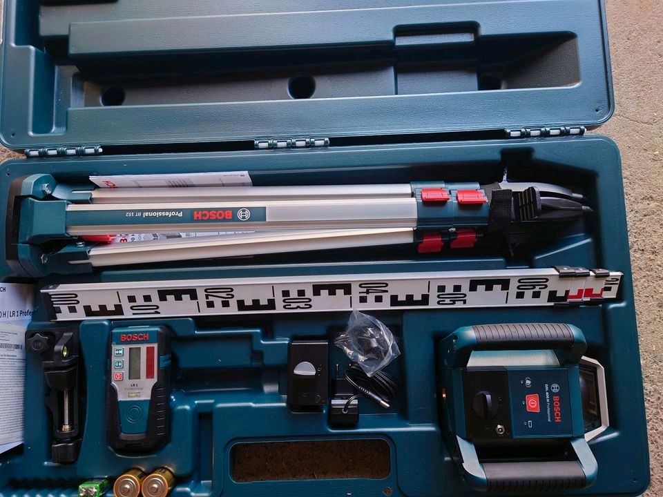 Bosch Rotationslaser GRL 400 H Nivelliergerät mieten in Hungen – 2