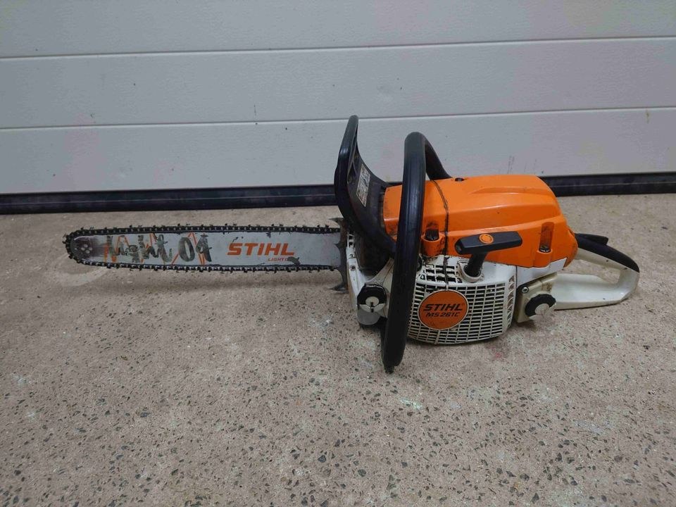 Benzin Stihl Kettensäge 40cm 50cm Brennholz mieten in Hungen