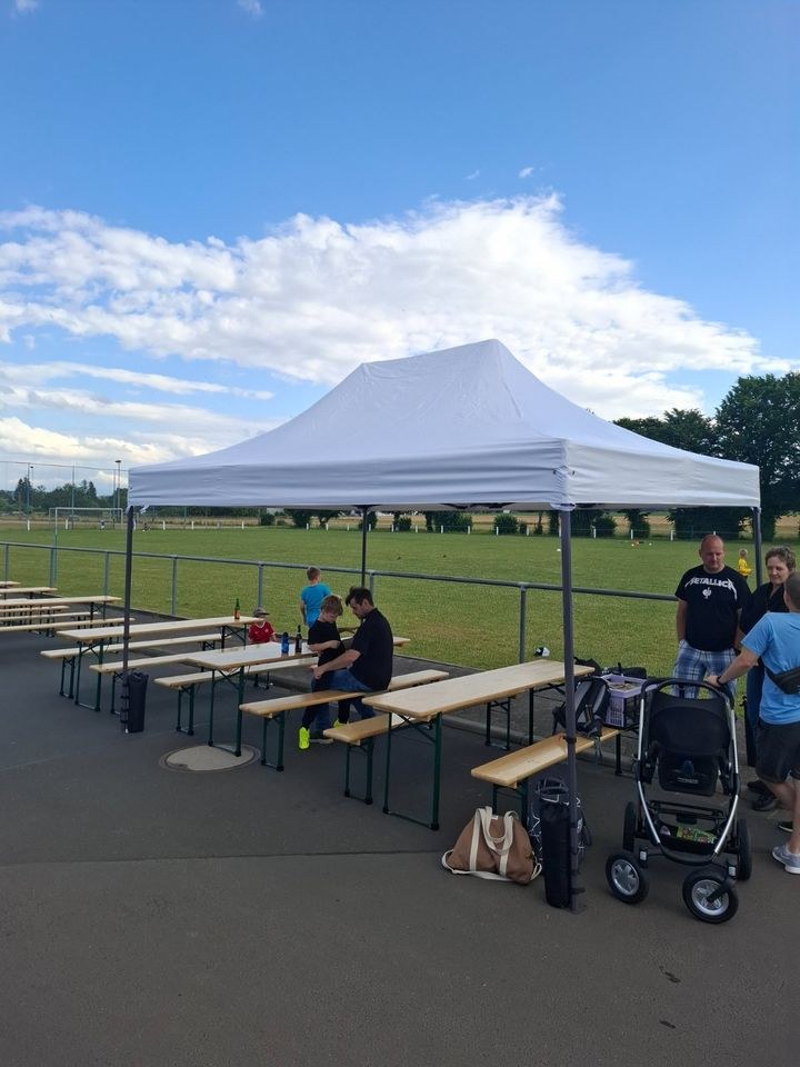 Pavillon Faltpavillon Partyzelt Zelt 3 x 4,5m mieten in Hungen – 2