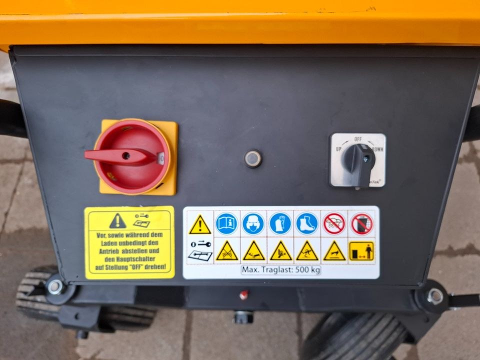 Akku Dumper Raddumper Muldenkipper Mini mieten in Hungen – 4