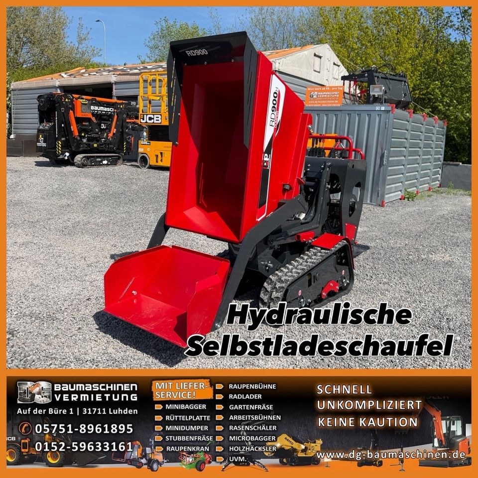 Hochkippdumper Minidumper mieten in Potsdam bei DG Baumaschinen – 4