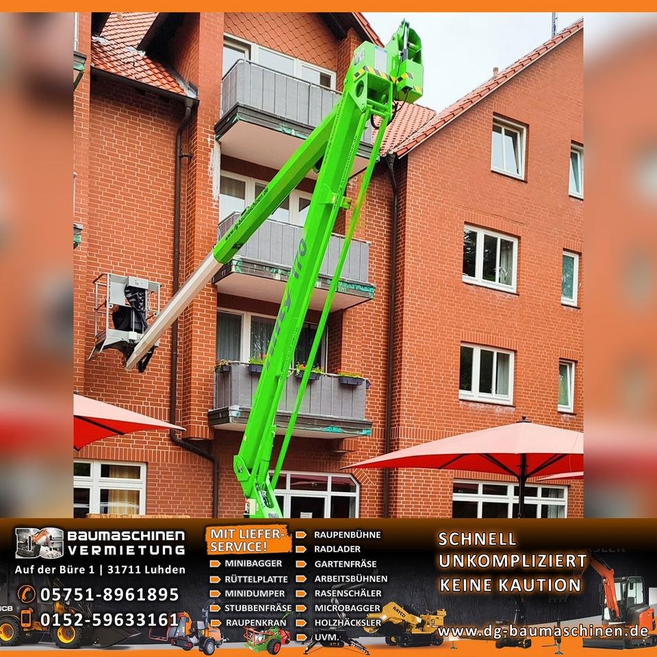 17m Arbeitsbühne Teleskopbühne Anhängerbühnen mieten in Potsdam – 2