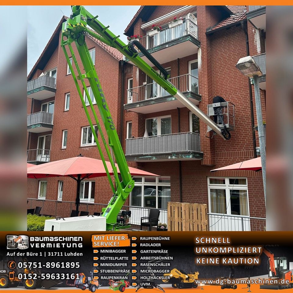 17m Arbeitsbühne Teleskopbühne Anhängerbühnen mieten in Potsdam – 3