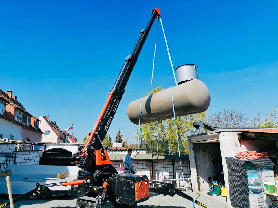 Minikran Raupenkran mieten in Potsdam bei DG Baumaschinen – 2