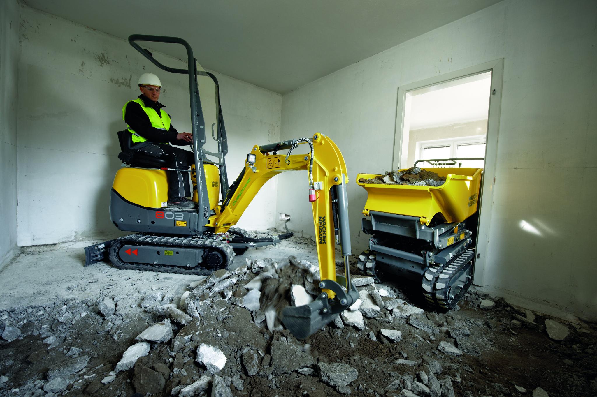 MINIBAGGER WN 803 ohne Kabine – 2
