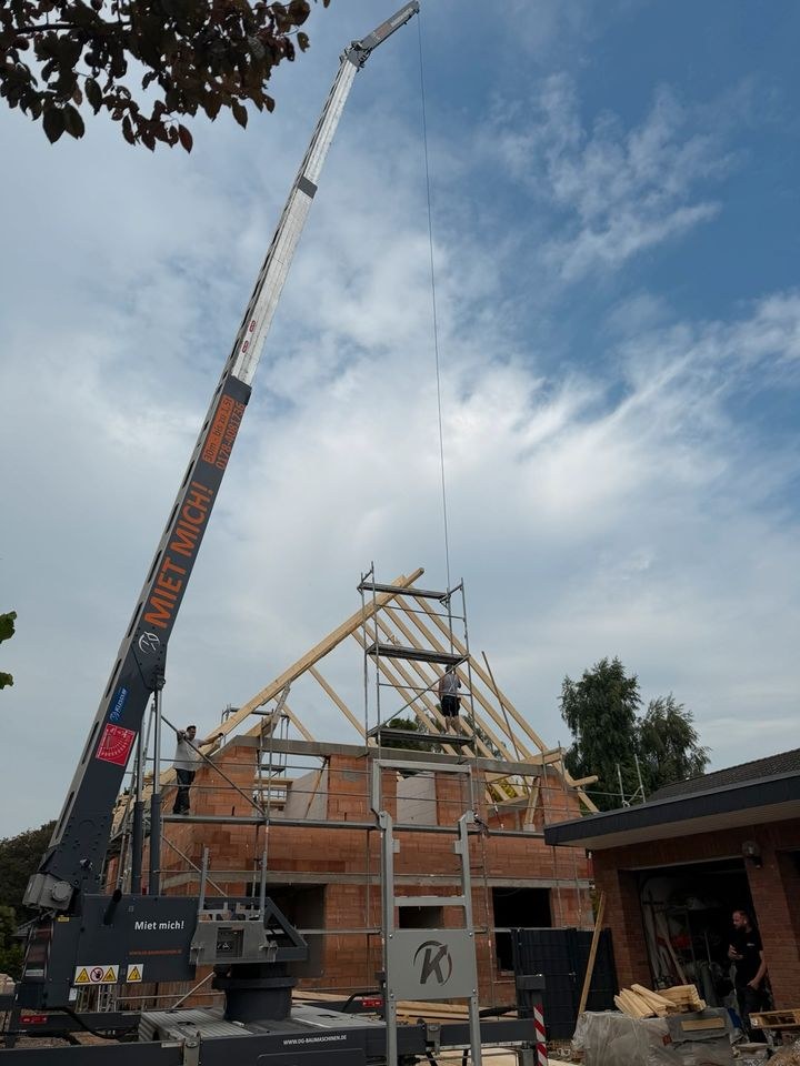Dachdeckerkran 30m Anhängerkran mieten in Potsdam bei DG Baumaschinen – 2