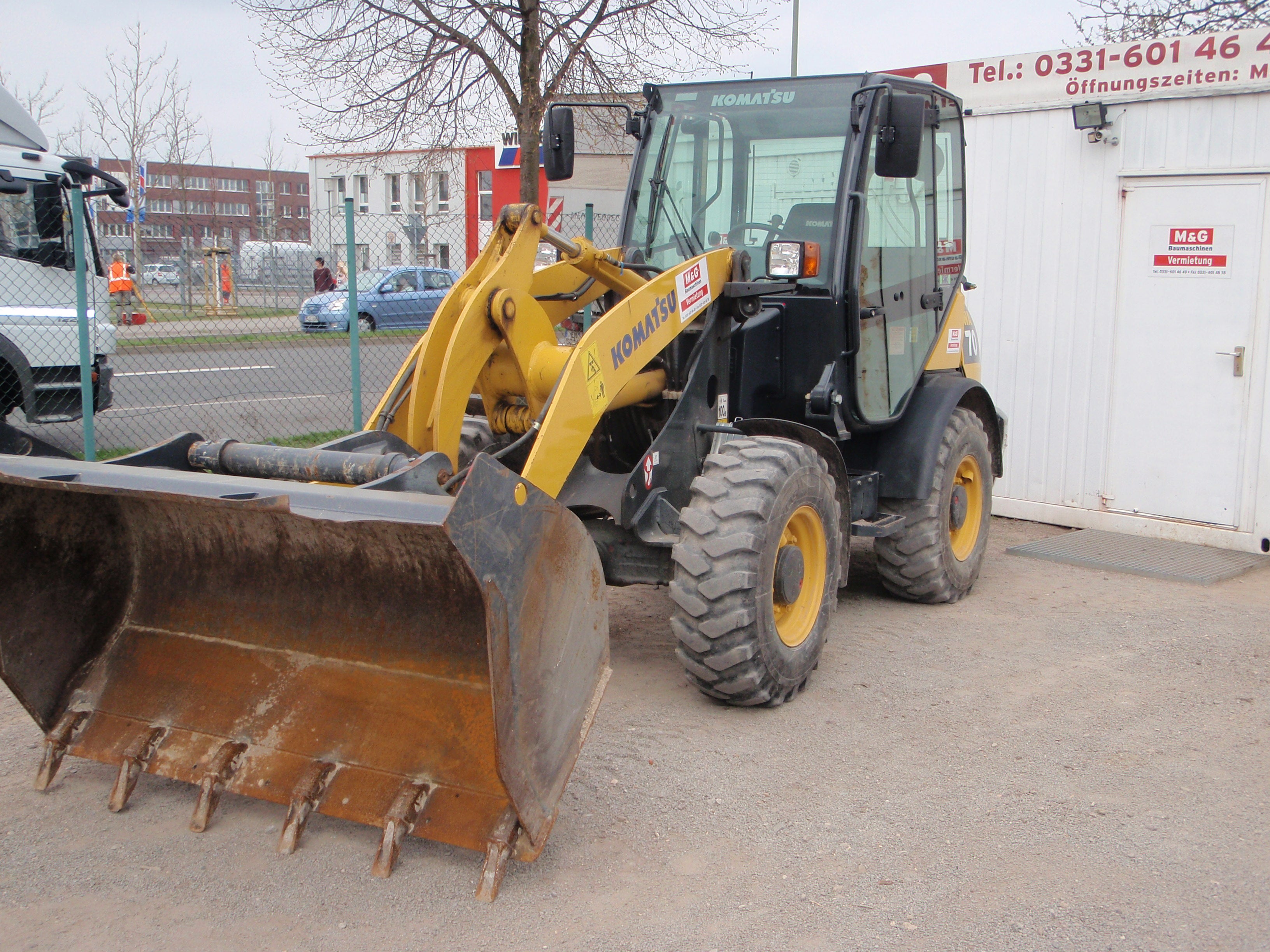 RADLADER KOMATSU WA 70-6