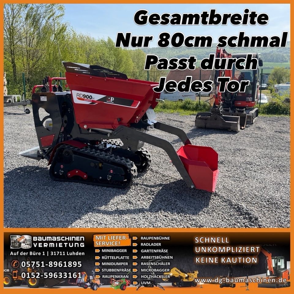 Hochkippdumper Minidumper mieten in Potsdam bei DG Baumaschinen – 2