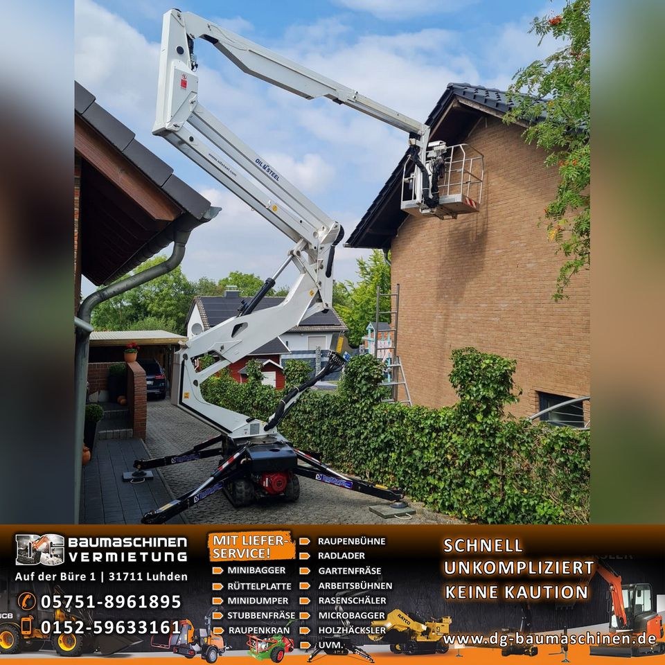 Raupenbühne 17m Hebebühne I 0,80 Breit mieten in Potsdam – 3