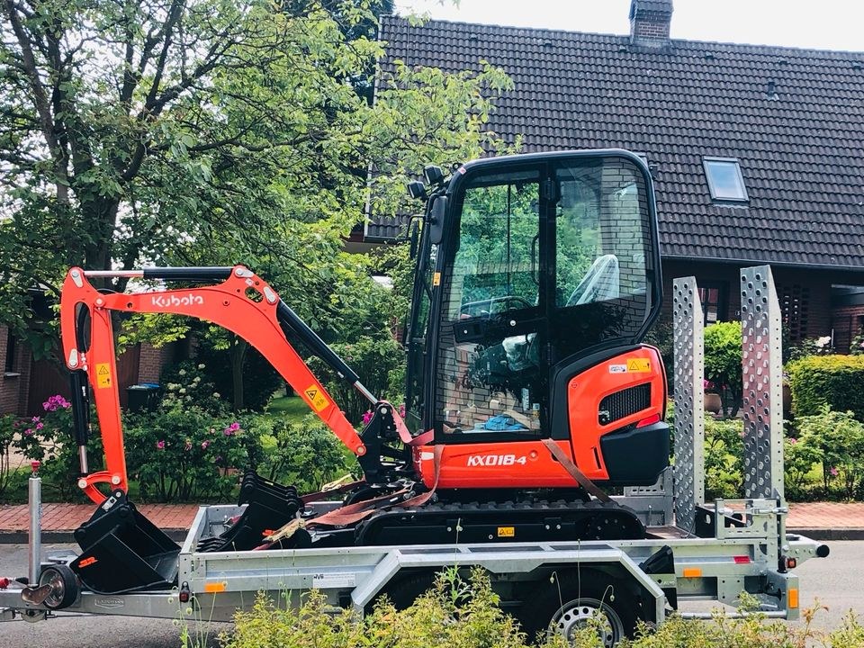 Minibagger Kubota 1,6 Tonnen mieten in Potsdam bei DG Baumaschinen – 2