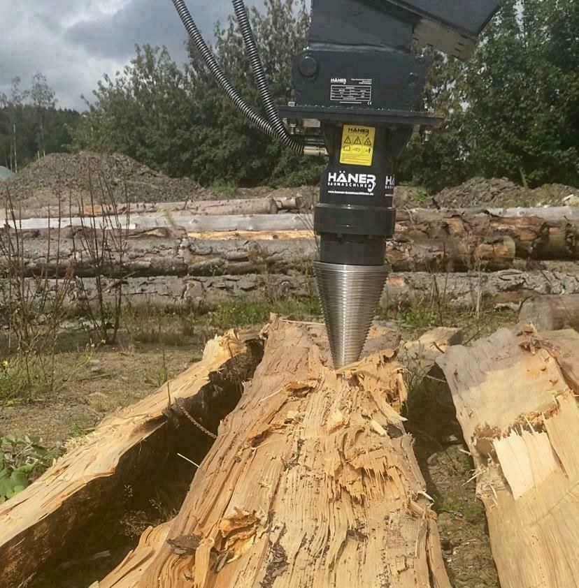 Kegelspalter Holzspalter Minibagger in Potsdam mieten – DG – 2