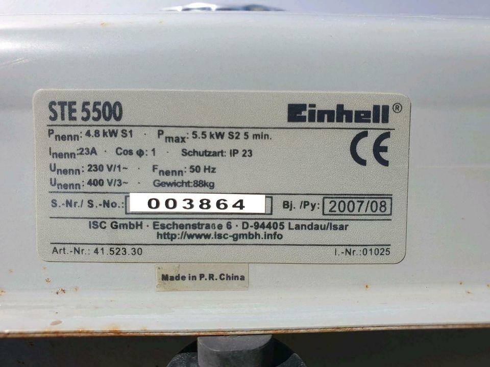 Mietpark A5 Stromaggregat 230V 400 V mieten bei Mietpark A5 – 3