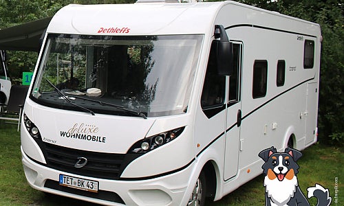 Dethleffs Wohnmobil vollintegriert Standklimaanlage