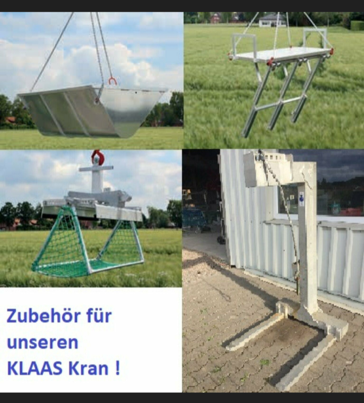 Dachdeckerkran Anhängerkran KLAAS – 4