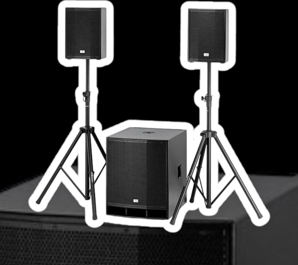 1000W Musikanlage Pa Boxen mieten bei Grax Eventtechnik – Party-Sound – 3