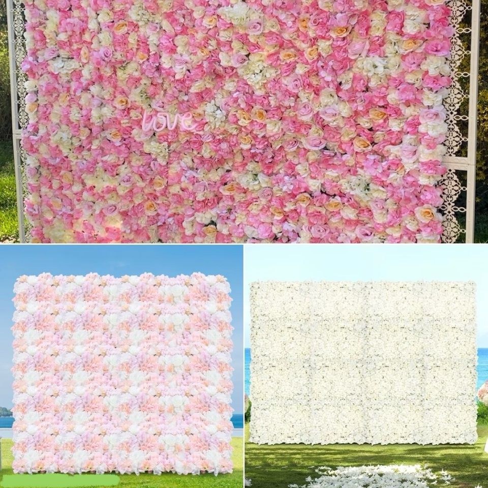 Rosen Foto Wand Fotobox Hintergrund Deko mieten bei Grax Eventtechnik