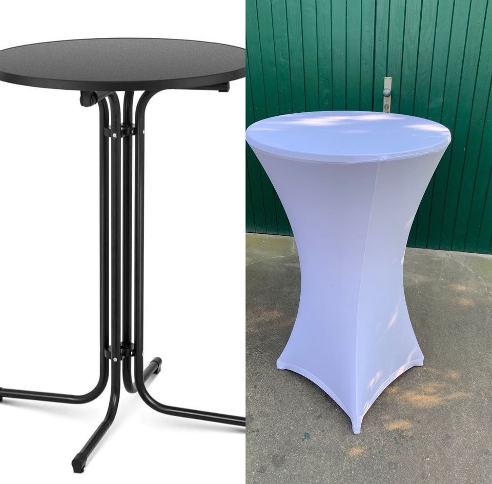 Stehtisch Tisch Hussen mieten in Lambsheim – für Empfang & Party