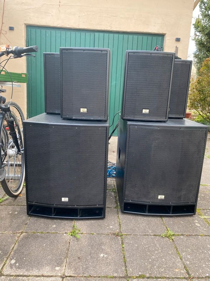 2000W Musikanlage Pa Boxen mieten bei Grax Eventtechnik – Party-Sound – 2