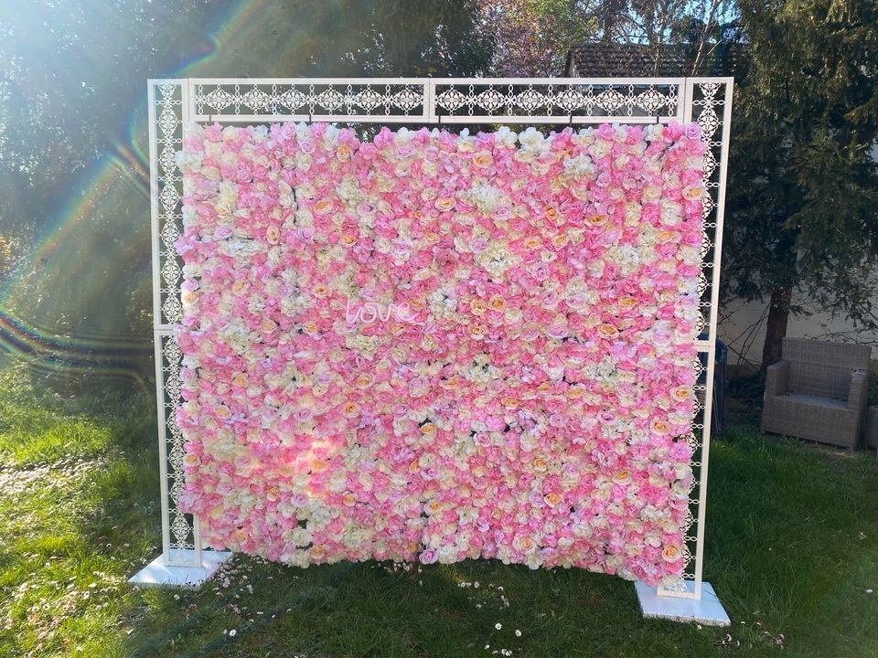 Rosen Foto Wand Fotobox Hintergrund Deko mieten bei Grax Eventtechnik – 3