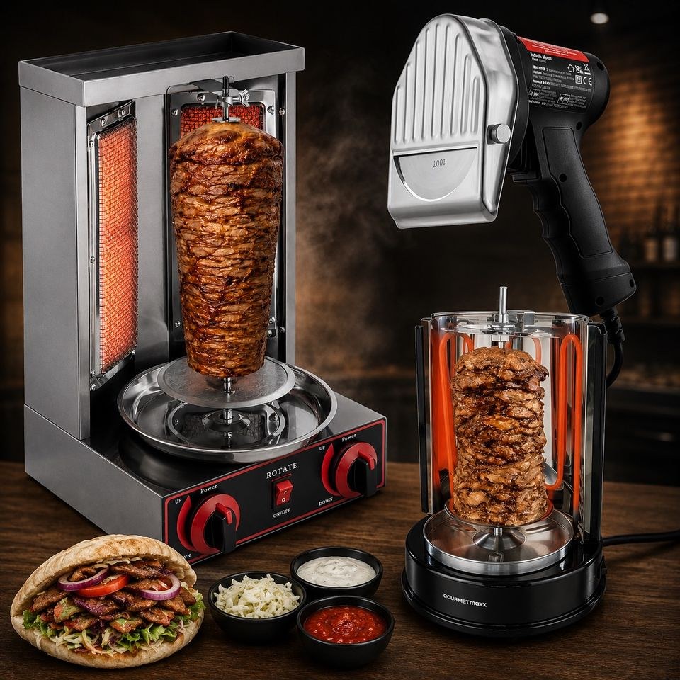 Dönergrill Kebap Gyros Schawarma Grill Gas mieten in Lambsheim