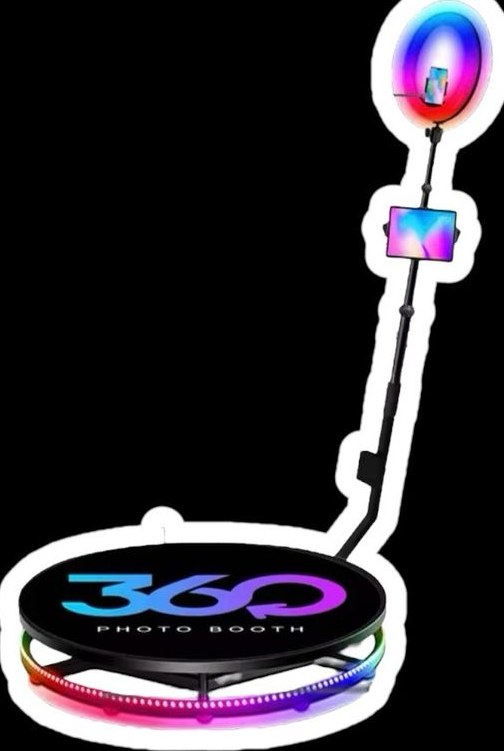 360 Grad Fotobox Fotobooth Videobox rundum mieten in Lambsheim