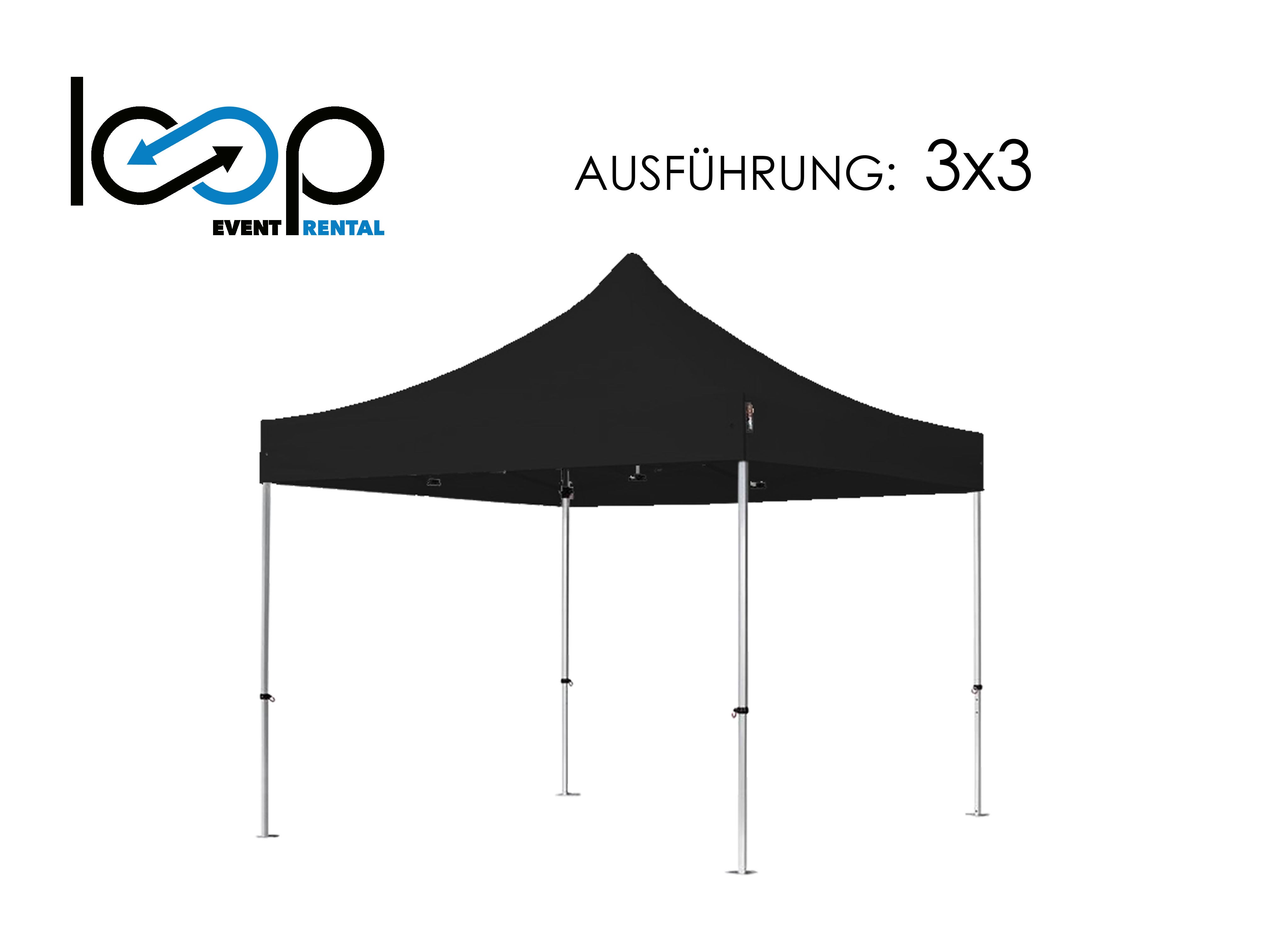 Faltpavillon //  Pavillon // Zelt // Partyzelt VERSCHIEDNE AUSFÜHRUNGEN 2x3 // 3x3 // 3x6 // 4x8 // 5x5 – 3